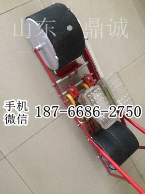 黑龙江鹤岗农用蔬菜种子播种机 两行播种机 深度宽度可调青菜种植机