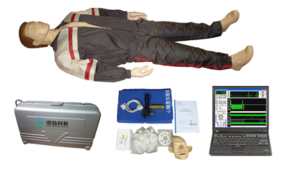 高级电脑计算机控制心肺复苏训练模拟人ZH/CPR600,心肺复苏模拟人