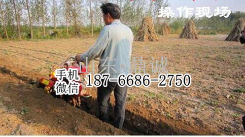 山西长治汽油动力果园开沟机 多功能田园管理机 农用培土起拱机