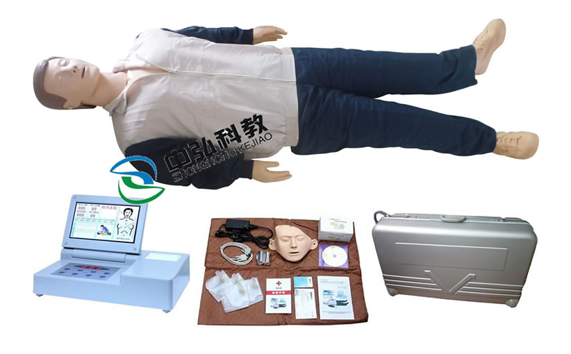 高级大屏幕液晶彩显电脑心肺复苏模拟人ZH/CPR690