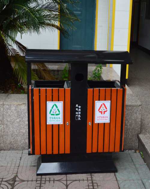 双筒垃圾桶公司电话-双筒垃圾桶定制-哪里有双筒垃圾桶生产厂家
