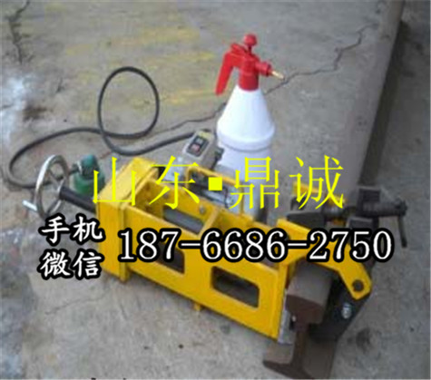 河南三门峡32电动钢轨钻孔机 铁路钢轨打眼机 便宜的钻孔机