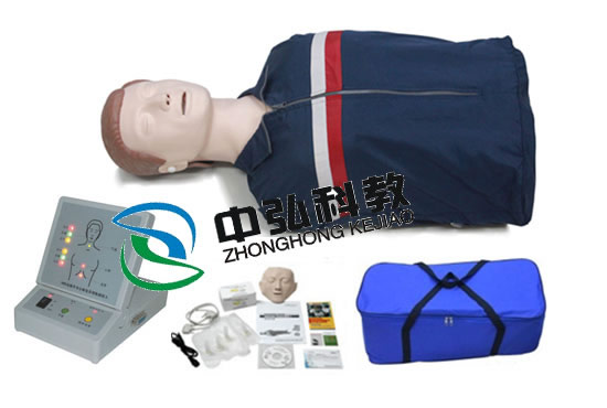 半身心肺复苏训练模拟人，心肺复苏模型人ZH/CPR180