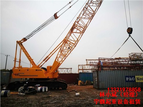 四川履带吊出租 四川75吨履带吊 重庆100吨吊车 宇魏供