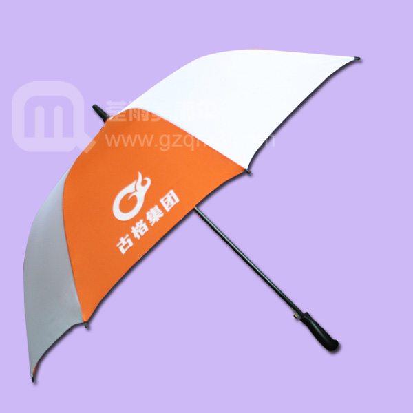 【广州制伞厂】定制-古格地产 高尔夫雨伞厂 地产中介
