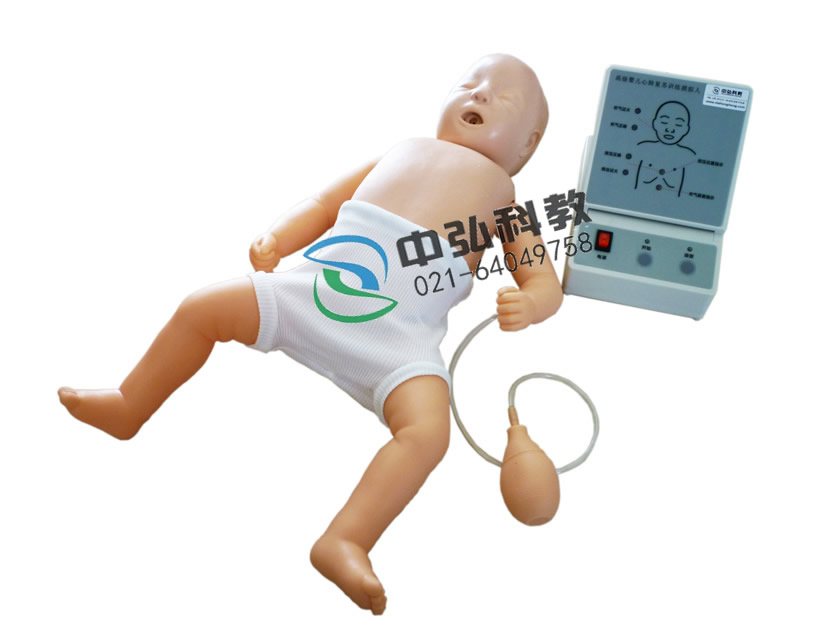 高级婴儿心肺复苏模拟人，新生儿心肺复苏模拟人，婴儿复苏橡皮人