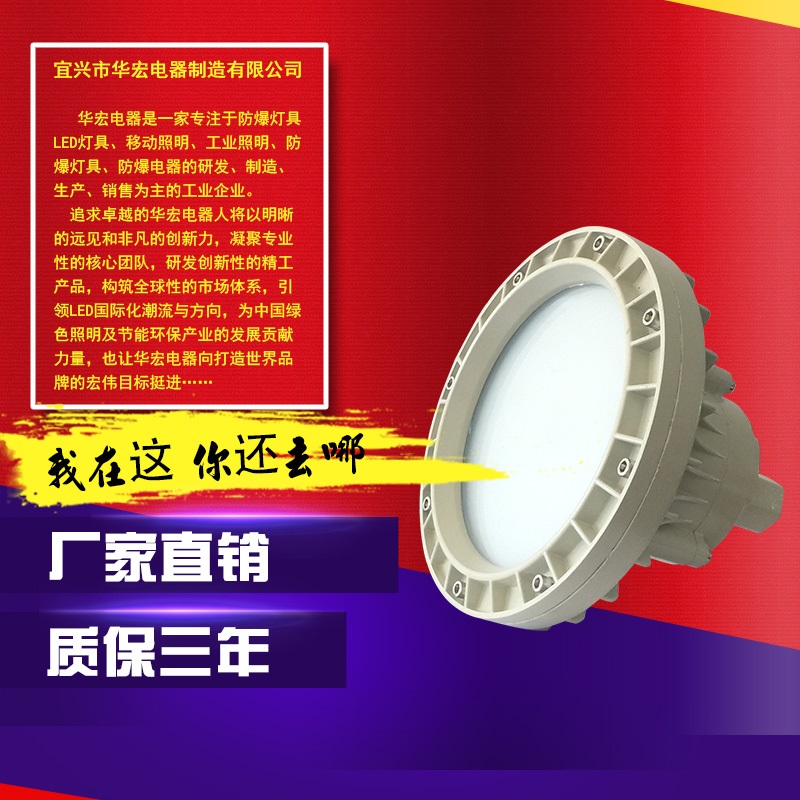 BAD808-DLED防爆灯 吸顶式安装质保三年