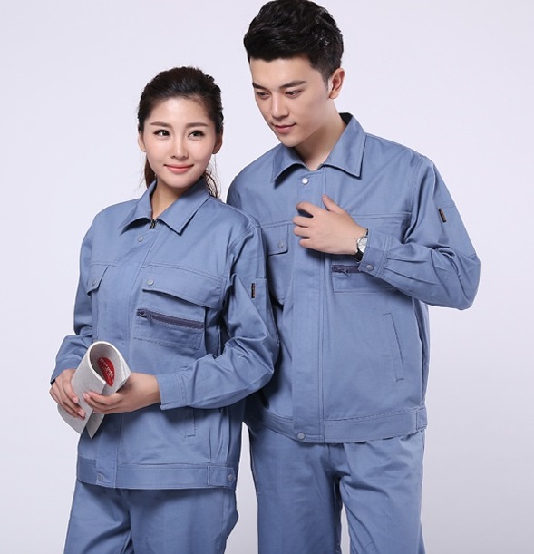 赤峰买现成的工作服上工道服饰现货供应还可以定制哟