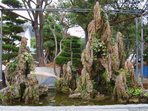 吸水石假山价格-南阳假山模型-河南南阳假山价格