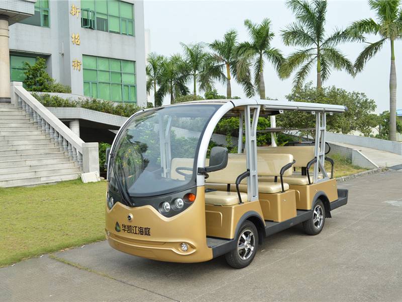 厂家直销电动车电瓶旅游车11座游览车景区旅游游览车节能环保