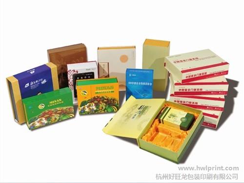 杭州精装特产糊裱盒 食品盒 厂家定制 好旺龙供