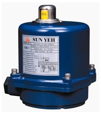 OM-1电动执行器，电动马达SUN YEH