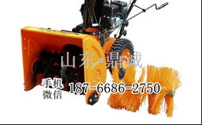 湖南怀化小型汽油单功能抛雪扬雪机 学校停车场道路除雪机 方便实用