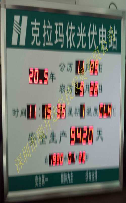 深圳安全生产看板 格/看板/深圳温湿度看板 格