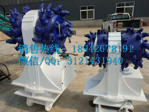液压铣挖机 3600NM 挖掘机式铣挖器 铣刨头10