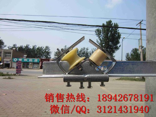 价低质优转角放线滑车尼龙轮转角朝天放线滑车