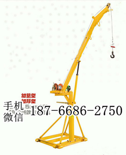 湖北孝感微型吊运机 室内外通用便携式吊运机 建筑小型起重机