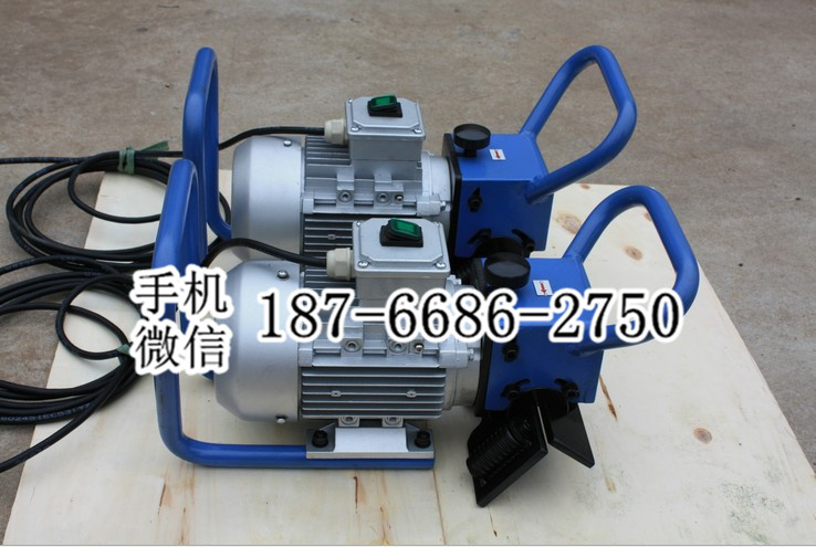 浙江宁波SKF-15型手提式钢板倒角机 轻巧便携板材坡口机电动修边机