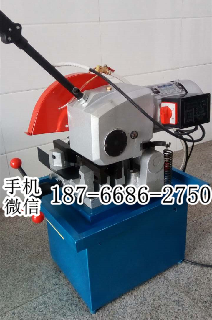 广西河池275型手动切管机 方管圆管切割机 可45度90度多角度切割机