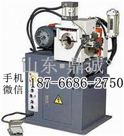 江西宜春80型金属圆管圆棒倒角机 电动单头端面自动进刀倒角机 圆管棒内外角切削