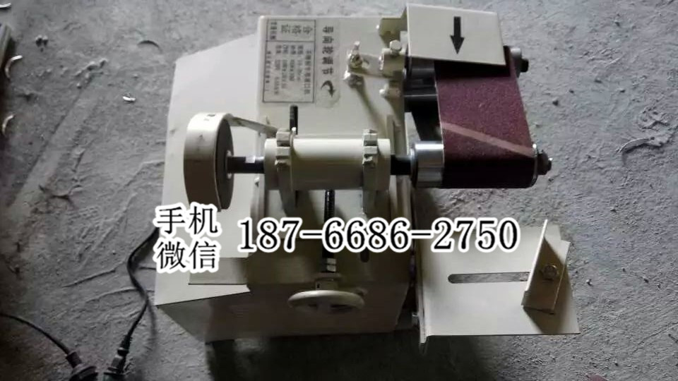 河南许昌电动不锈钢管磨口机 不锈钢装饰 楼梯扶手磨削加工 钢管磨弧口机