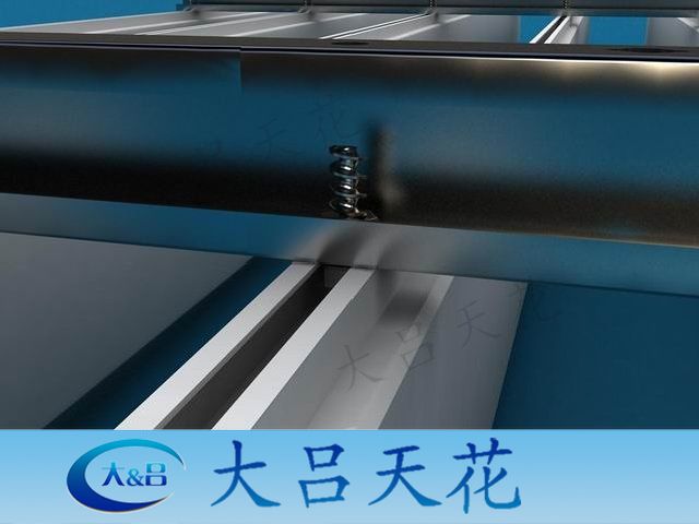 铝方通吊顶黑色 铝合金方通U型 纯铝材料吊顶板材加工氟碳漆喷涂
