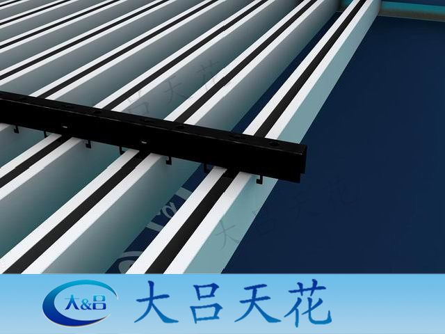 造型墙面铝型材铝方通定制加工u型槽 吊顶外墙专用装饰铝方管订做