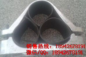 /电缆抱箍 电缆夹JGP铝合金电缆高压夹具铝合金三芯电缆固定夹具