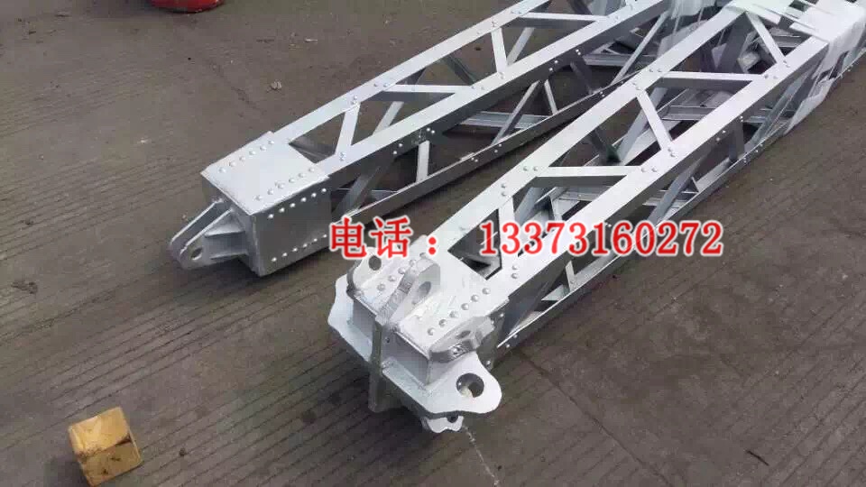 锰钢抱杆 钛合金金属抱杆 吊塔用人字抱杆 400mm内悬浮框架式抱杆