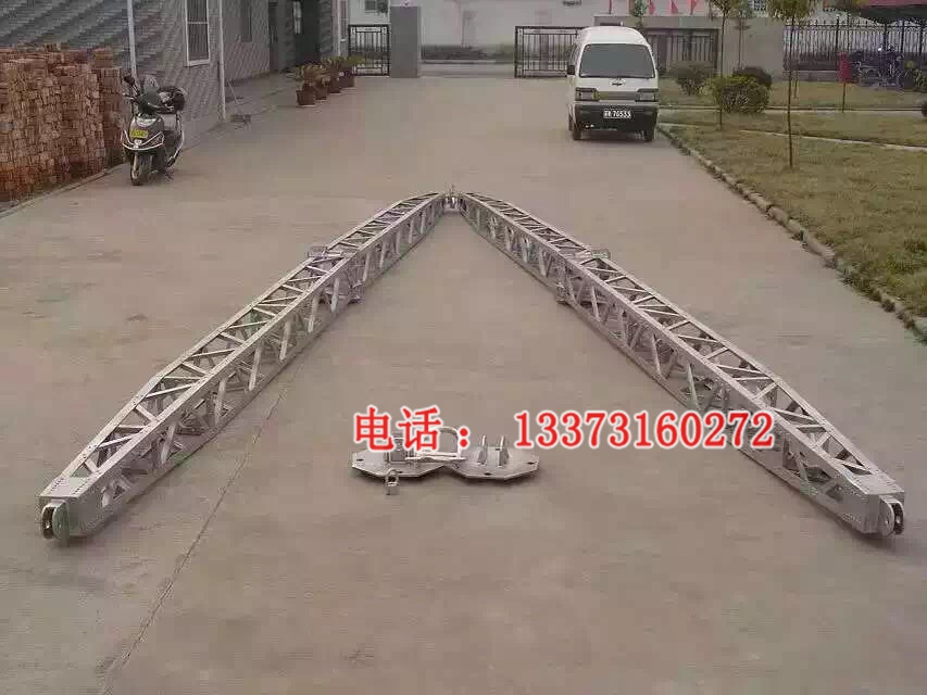 天津格构式抱杆 铝合金抱杆 550型人字抱杆 组塔用内悬浮抱杆价格