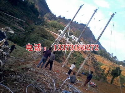 湖北铝合金立杆机总经销 山区用电杆立杆器 水泥杆起杆机 立杆机价格