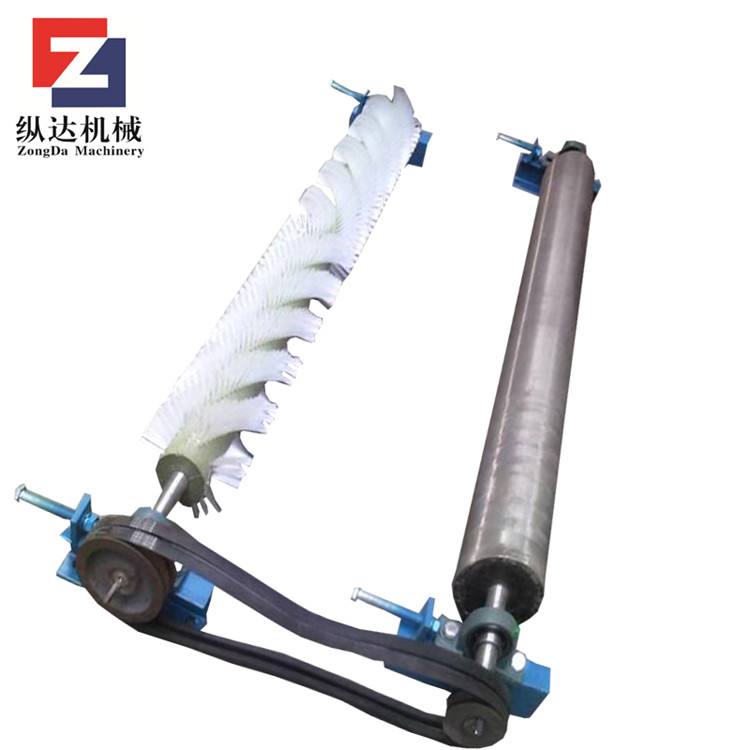 促销皮带机滚刷清扫器  尼龙刷清扫器