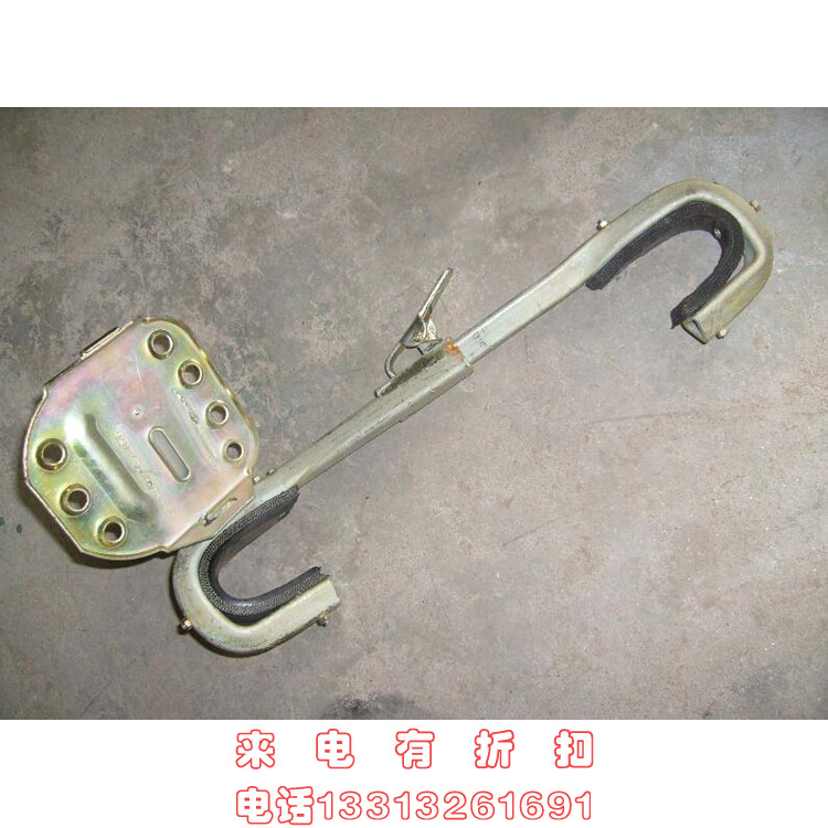 包胶脚扣 扣型钢脚扣登杆 水泥杆脚扣 扣型钢脚扣 定距包胶脚扣