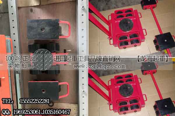 AKBK组合式搬运小坦克84T 配有手动牵引杆操作省力
