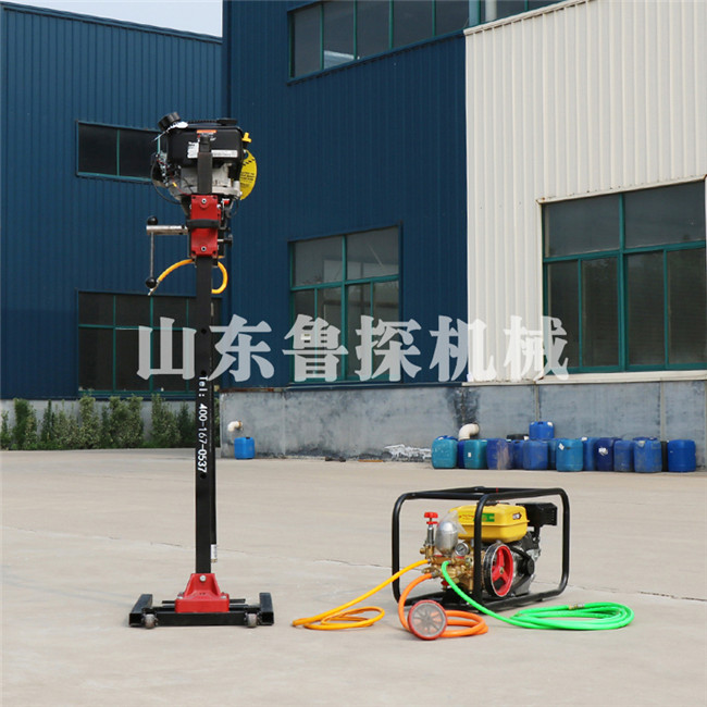山东鲁探供应BXZ-2L立架式背包钻机 大功率工程岩心钻机