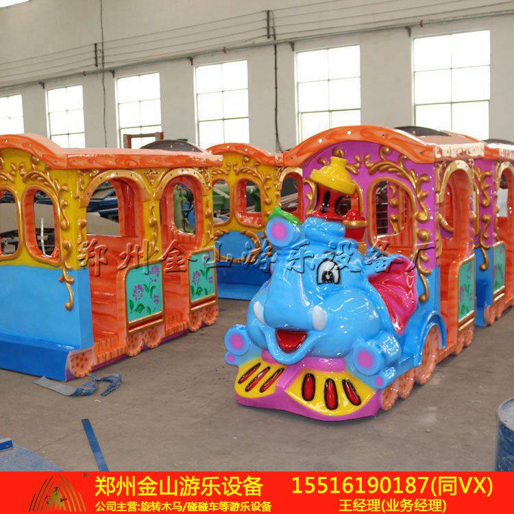 公园游乐设备轨道小火车现货出售