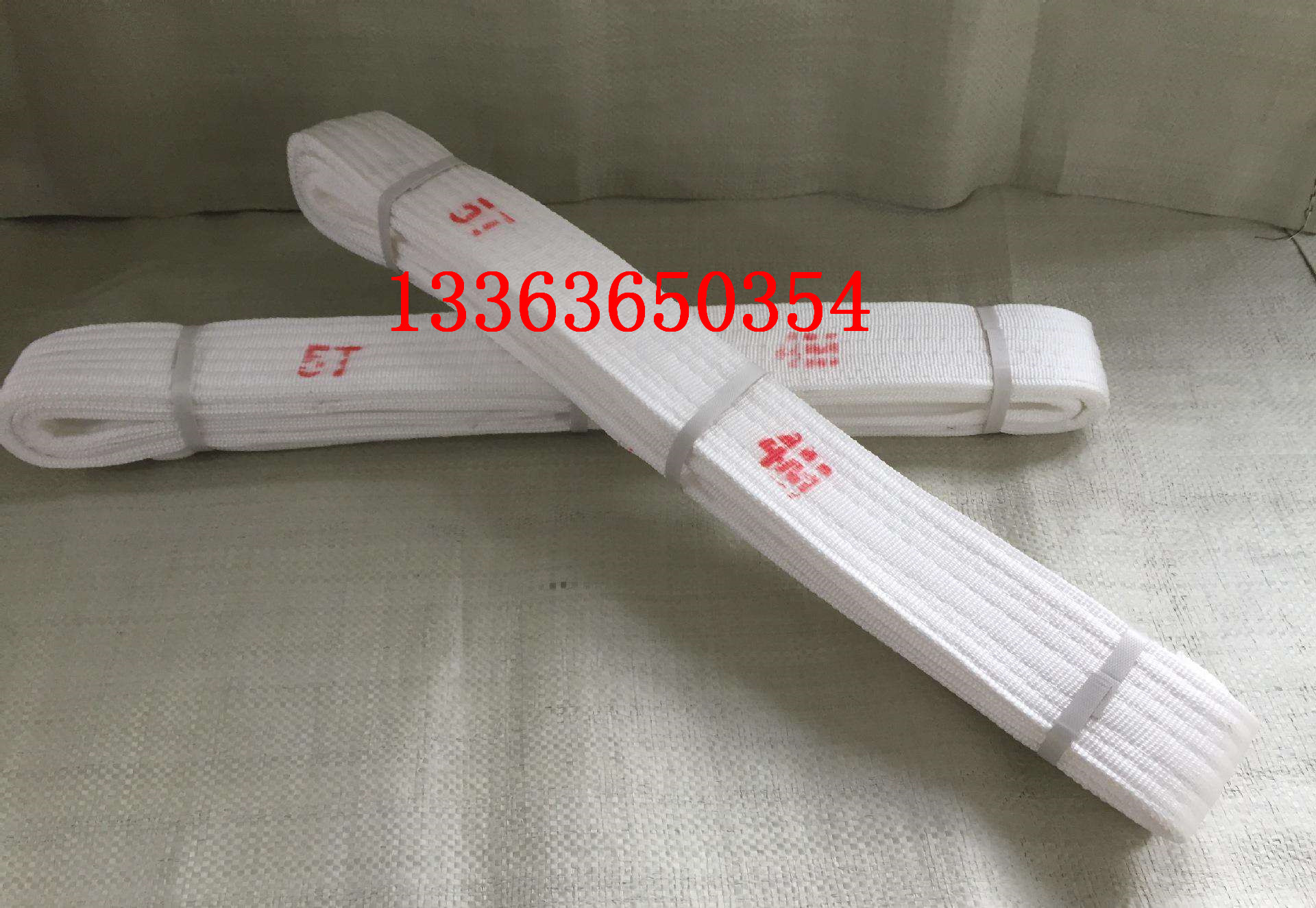 厂家供应行车吊 带彩色涤纶扁平吊带工业吊车起重吊带扁平吊装带