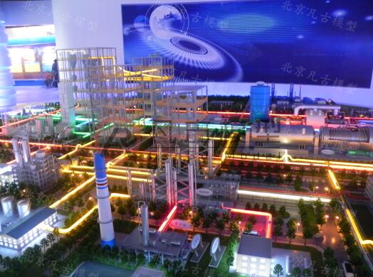 工业模型，金属工业模型，动态工业厂区模型
