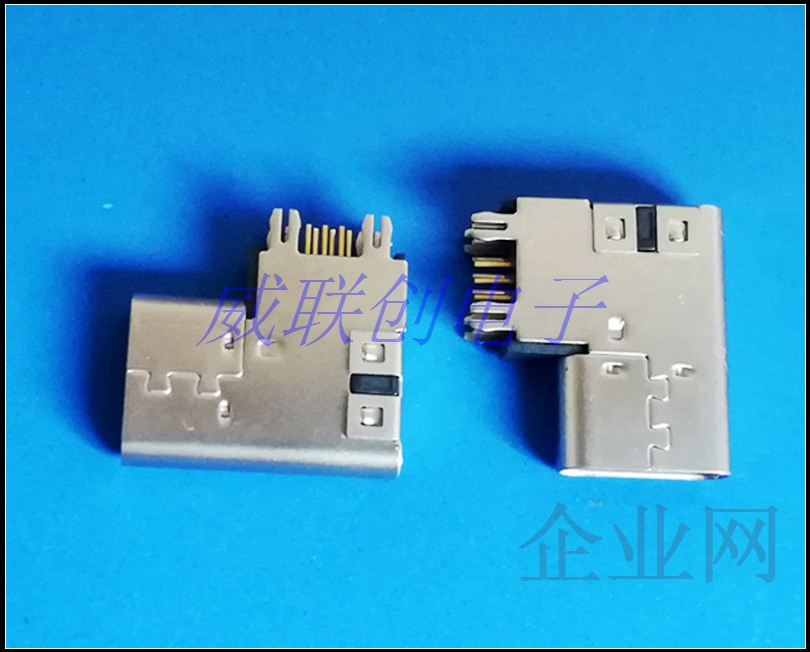 加高款 TYPE C母座14P垫高母座 厂家直销