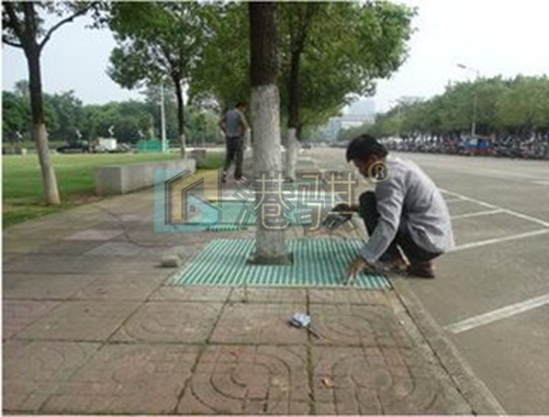 【玻璃钢树脂树篦子】复合树脂雨水篦子生产工艺-港骐