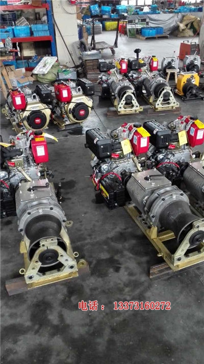 手扶拖拉机绞磨 手扶绞磨机 50kN 单卷筒双卷筒 大卷筒手扶牵引机