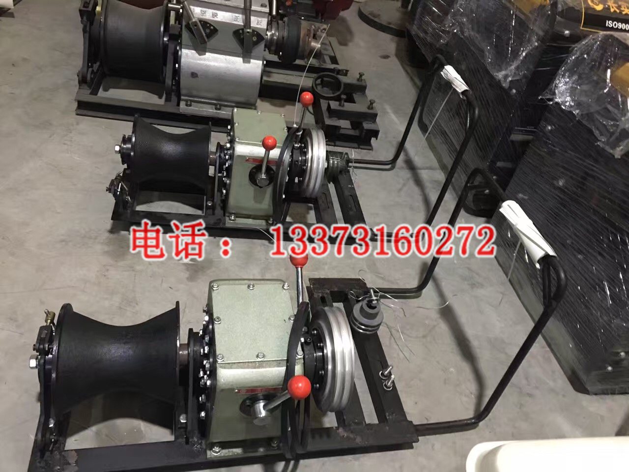 水平牵引 便携式绞磨机 PCW3000/5000型 机动绞磨 质优价廉