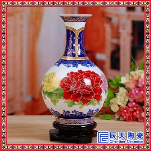 创意瓷器赏瓶 名家手绘花瓶