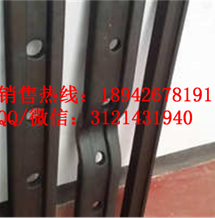 P43鼓包轨道连接板厂家定做矿用钢轨鱼尾板轨道连接板工矿配件