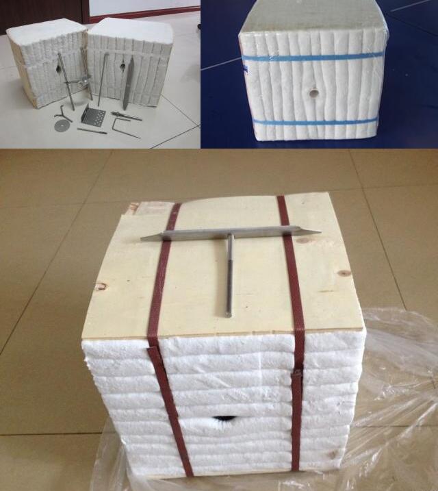 硅酸铝折叠模块 保温纤维模块 工业窑炉纤维模块