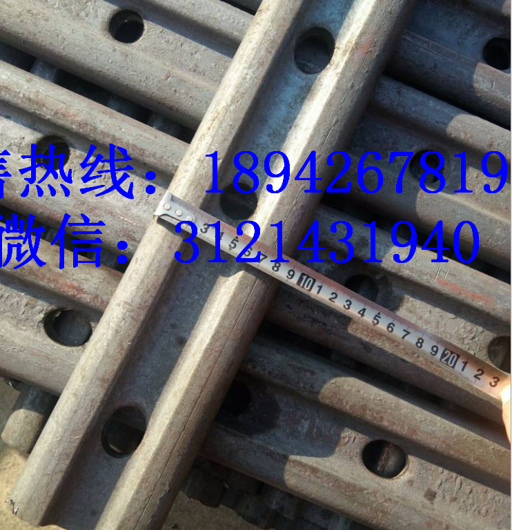 标准鱼尾板四孔鱼尾板43KG 铁路专用重轨道夹板矿用轨道道夹板
