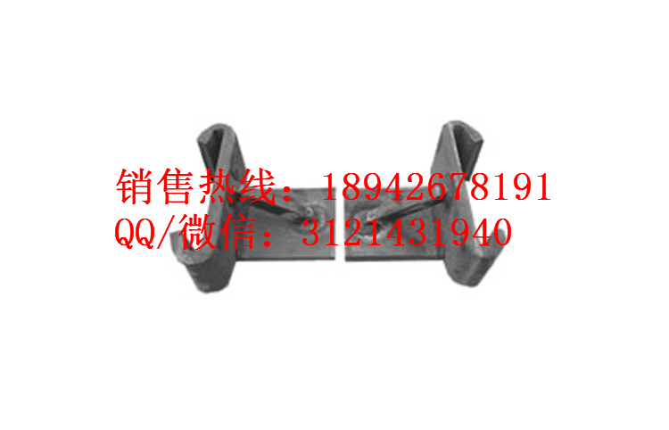 38KG轨道穿销式防爬器铸铁卡轨器防爬器工矿铁路配件批发