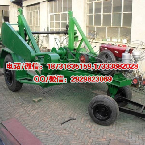 多用途电缆炮车GT-1003-5多用途机械电缆拖车机械收放线车