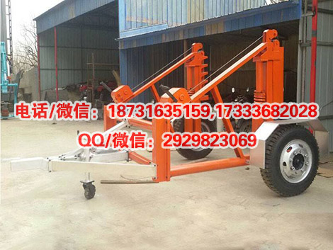 DP1012-3液压电缆放线线盘拖车电缆放线线盘拖车