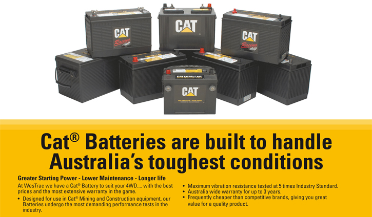CAT蓄电池卡特彼勒电池汽车机械启动型